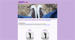 Desktop Screenshot of eboty.eu
